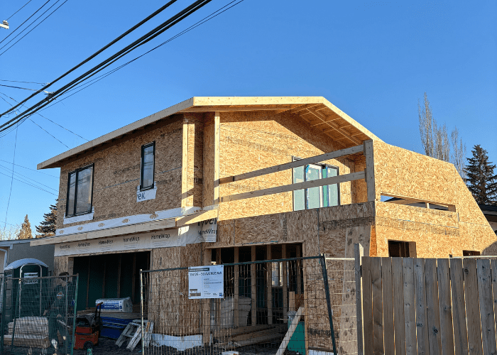 Home renovation project completed by HighThorn Contracting for added living space.