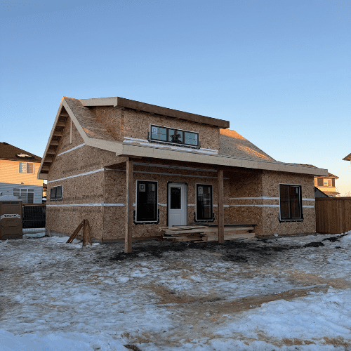 Garden suite built in Edmonton by HighThorn Contracting as an option for adding more living space.
