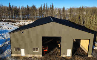 HighThorn Contracting builds practical post-frame buildings, additions, foundations and outdoor structures throughout Edmonton, Sturgeon County and surrounding areas.